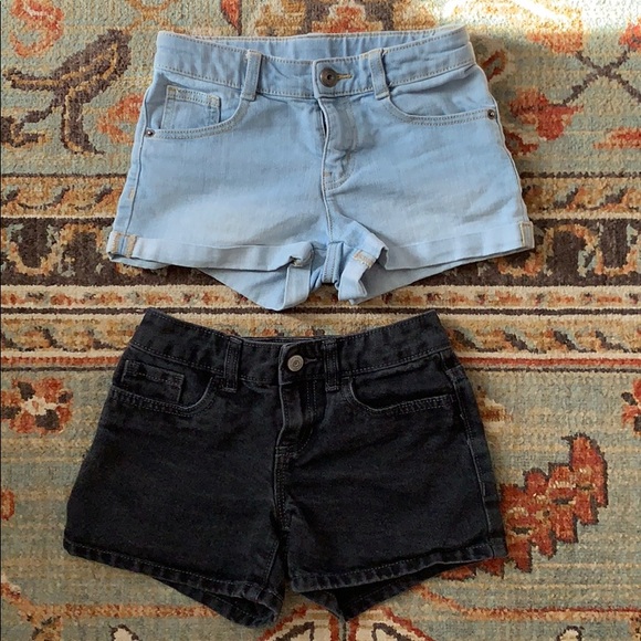 size 8 denim shorts